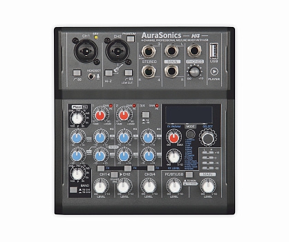 AuraSonics K4 компактный микшерный пульт в Кусе