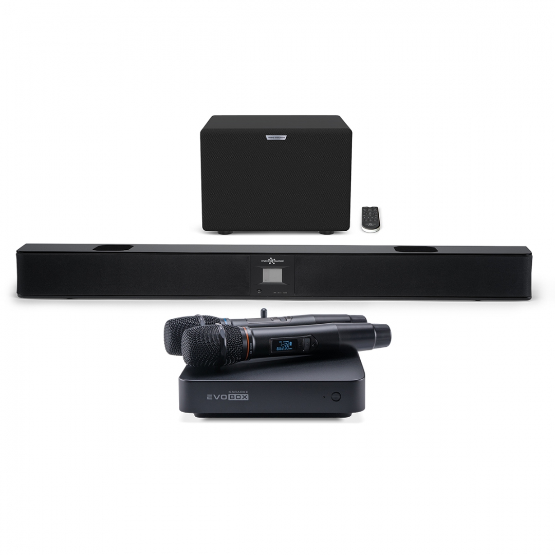 караоке-комплект EVOBOX Plus + EvoSound Bar (саундбар с караоке) в Кусе