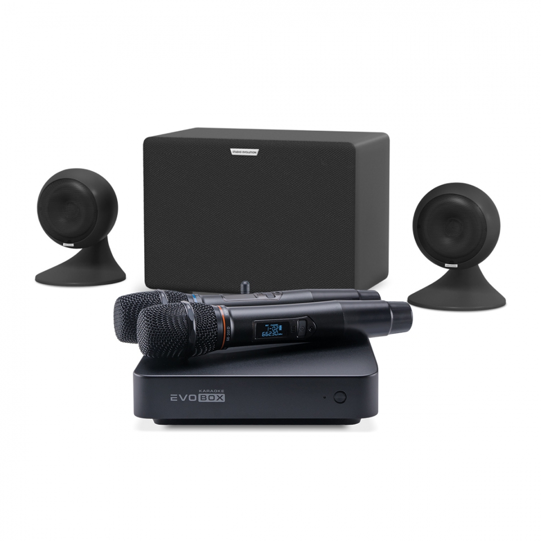 караоке-комплект EVOBOX Plus + EvoSound Sphere 2.1 в Кусе