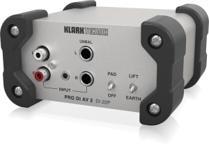 Klark Teknik DI 22P пассивный стерео директ-бокс в Кусе