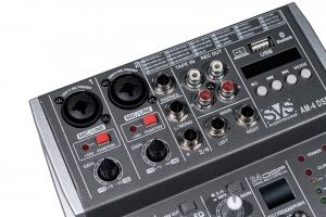 SVS Audiotechnik mixers AM-4 DSP Аналоговый микшерный пульт, 4-канала в Кусе